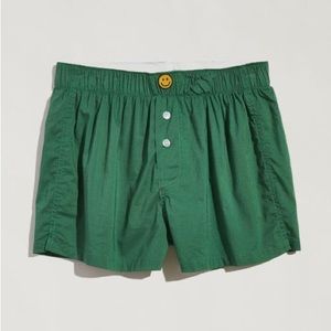 NWOT URBAN OUTFITTERS happy face icon woven boxer short